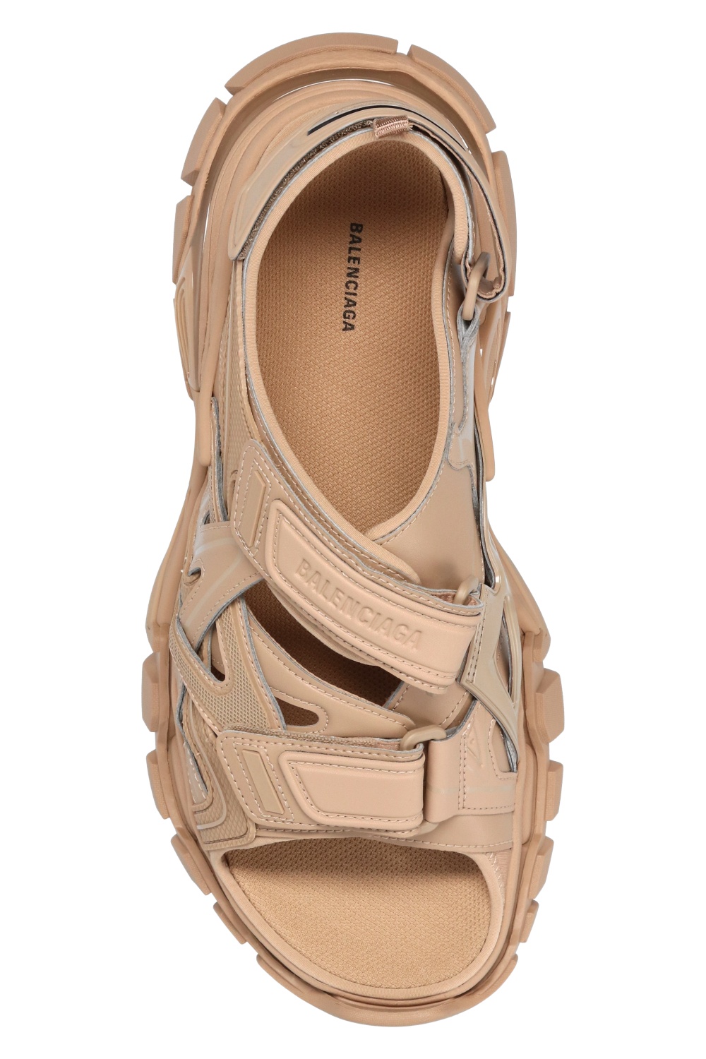 Beige Track sandals Balenciaga Vitkac France